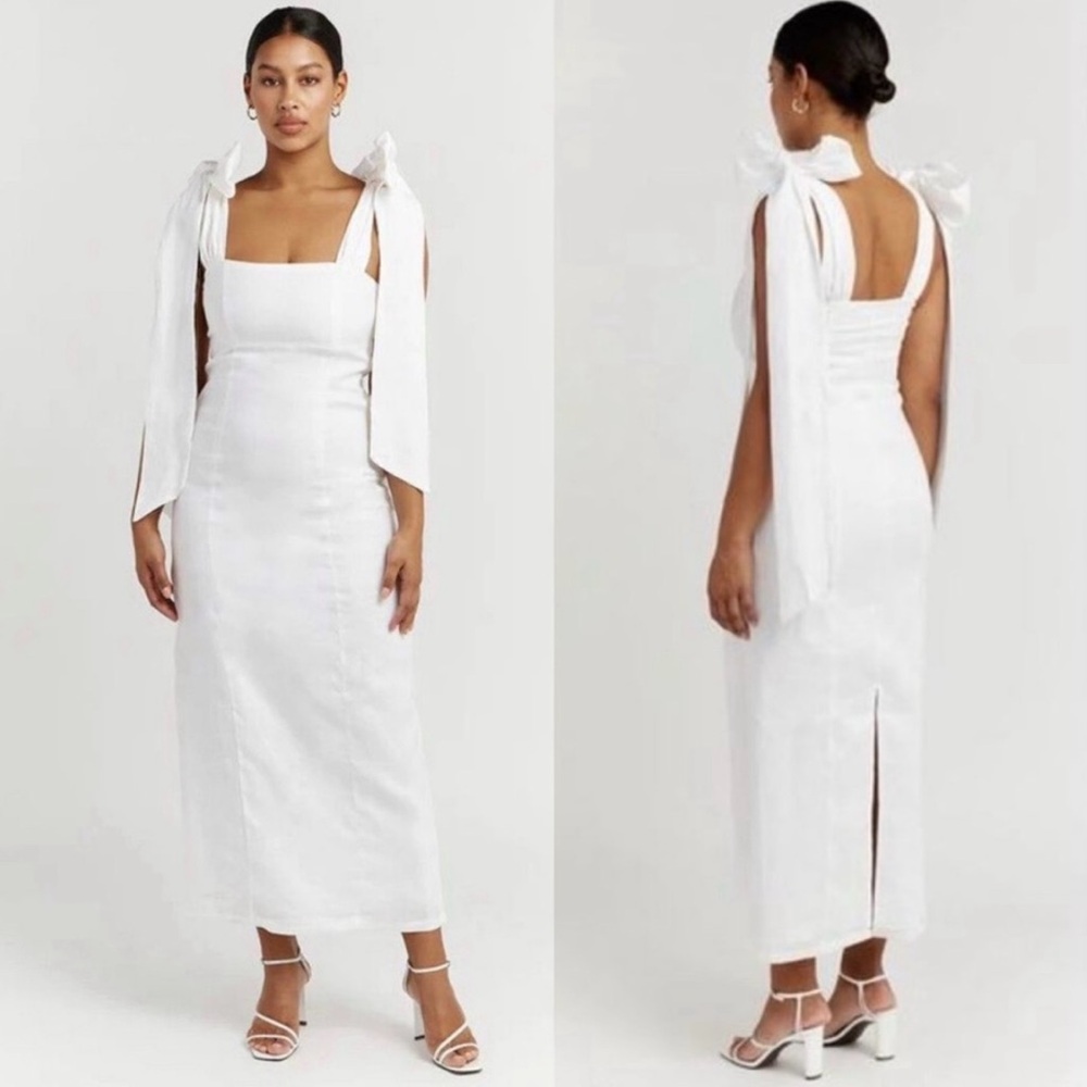 Dissh Aisle midi bow dress